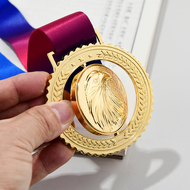 Badminton Victory - Custom Metal medal for basketball game,