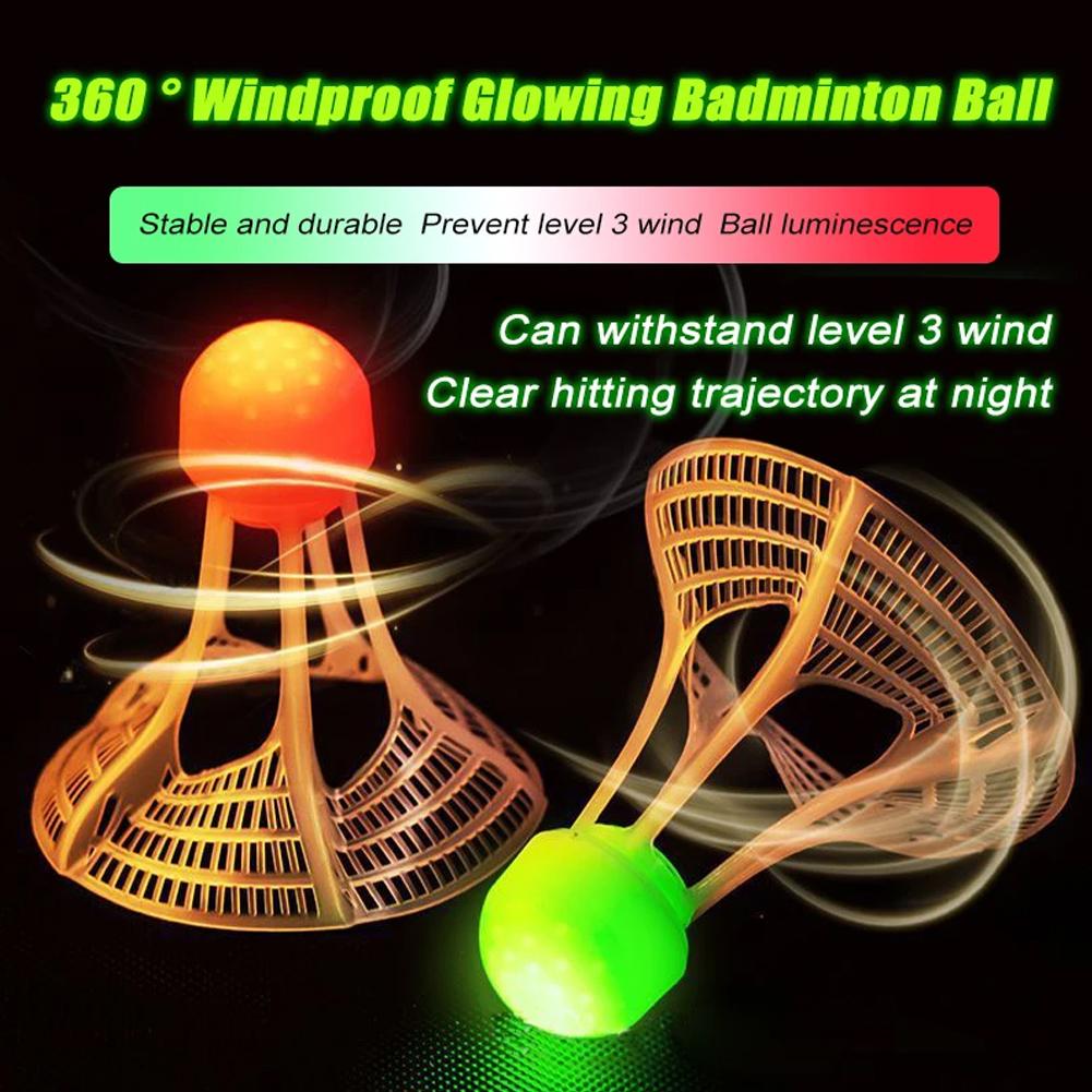 Badminton Materi - Luminous Badminton Balls LED Night Glows