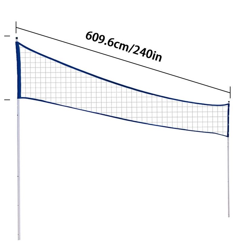 Badminton Netting - Portable Badminton Net Training Professional Volleyball