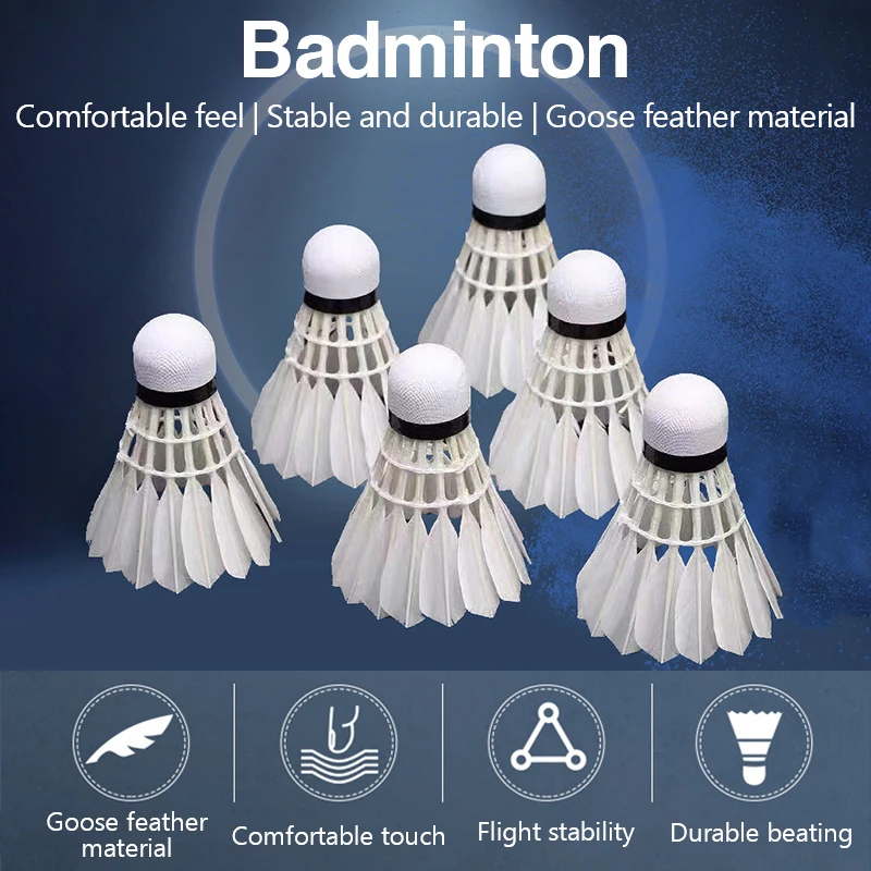 New White Goose Feather Badmin - Badminton Victory ulasan dan harga