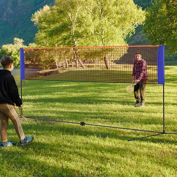 Portable Badminton Net Small S - Badminton Netting ulasan dan harga