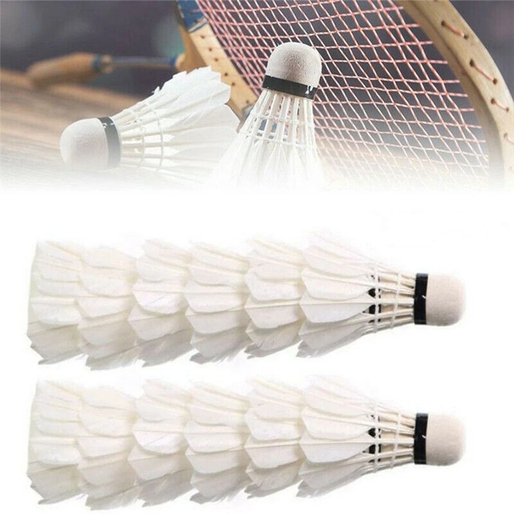 3/6/12Pcs New White Badminton  - Badminton Victory ulasan dan harga