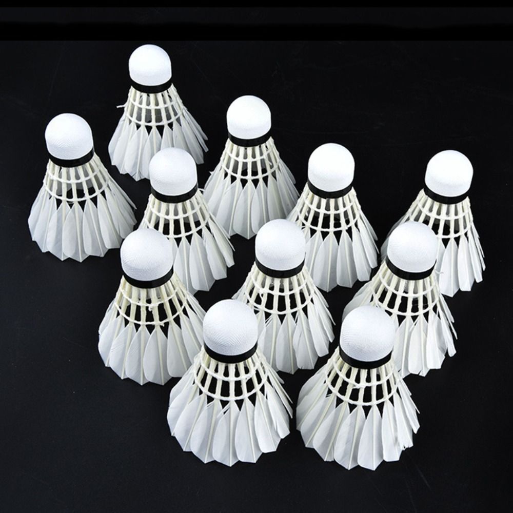 3/6/12Pcs New White Badminton  - Badminton Victory ulasan dan harga