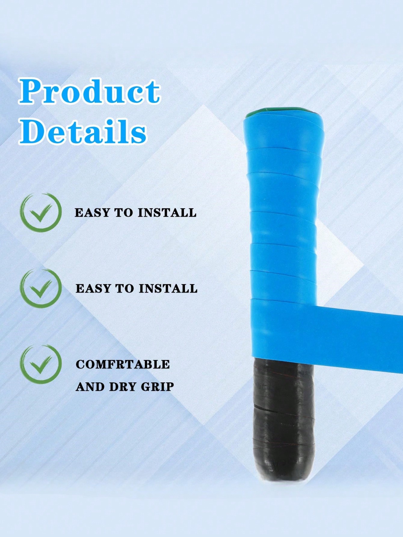 PU Tennis Badminton Overgrip D - Badminton Materi ulasan dan harga