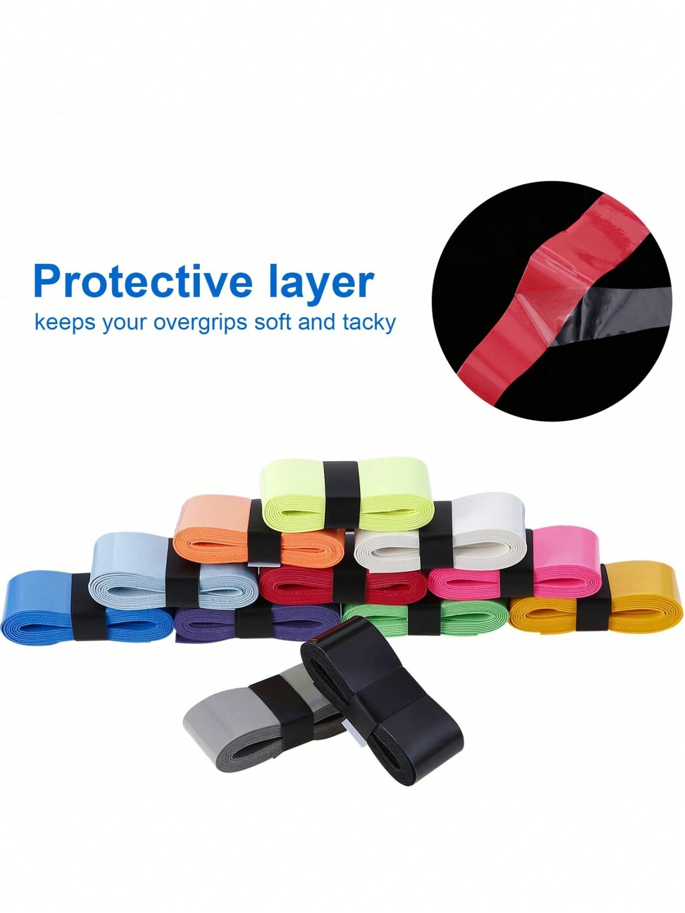 PU Tennis Badminton Overgrip D - Badminton Materi ulasan dan harga