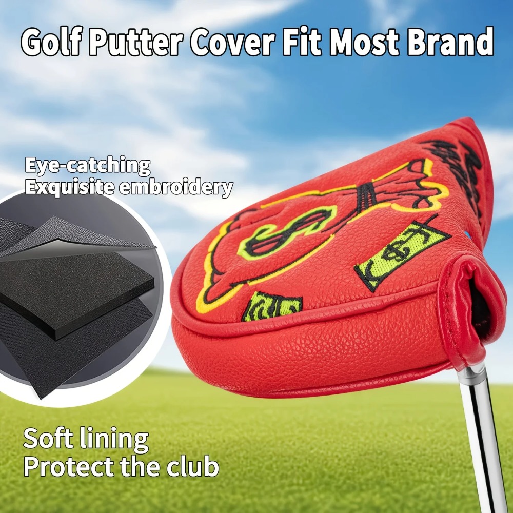 Golf Putter Cover | Half Round - Badminton Club ulasan dan harga