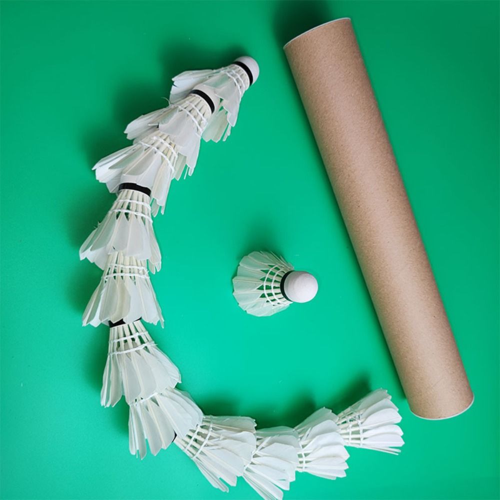 3/6/12Pcs New White Badminton  - Badminton Victory ulasan dan harga